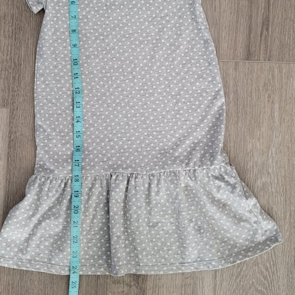 Nike Girls T-Shirt Dress Grey Size 5 with Logo, Nice Gently worn Condition - Picture 5 of 5